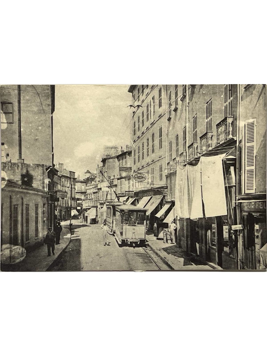Recto de la carte postale
