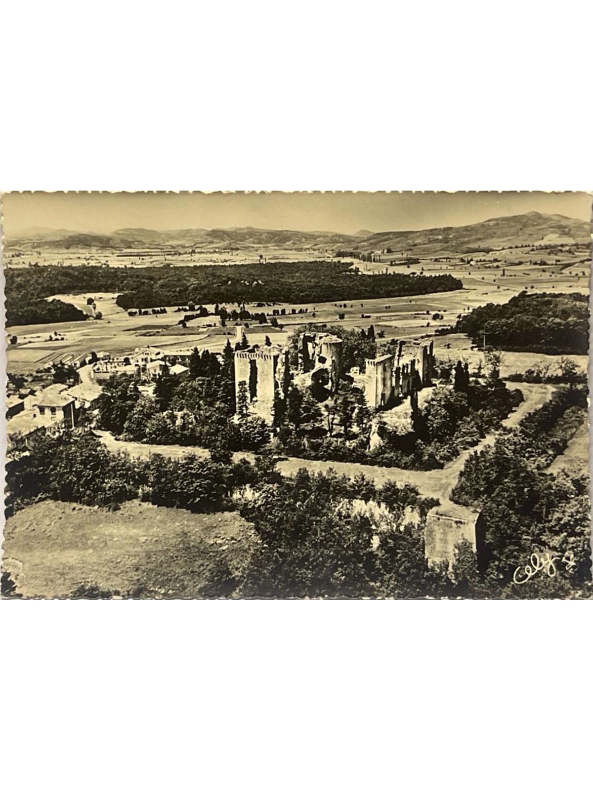 Recto de la carte postale