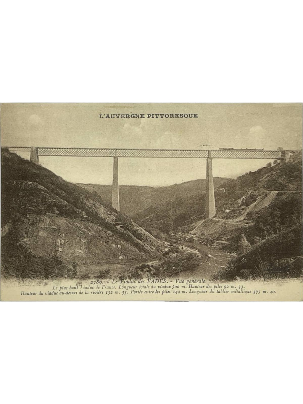 Recto de la carte postale