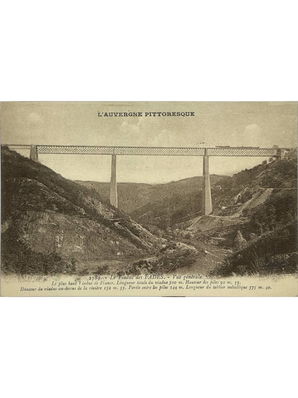 Recto de la carte postale
