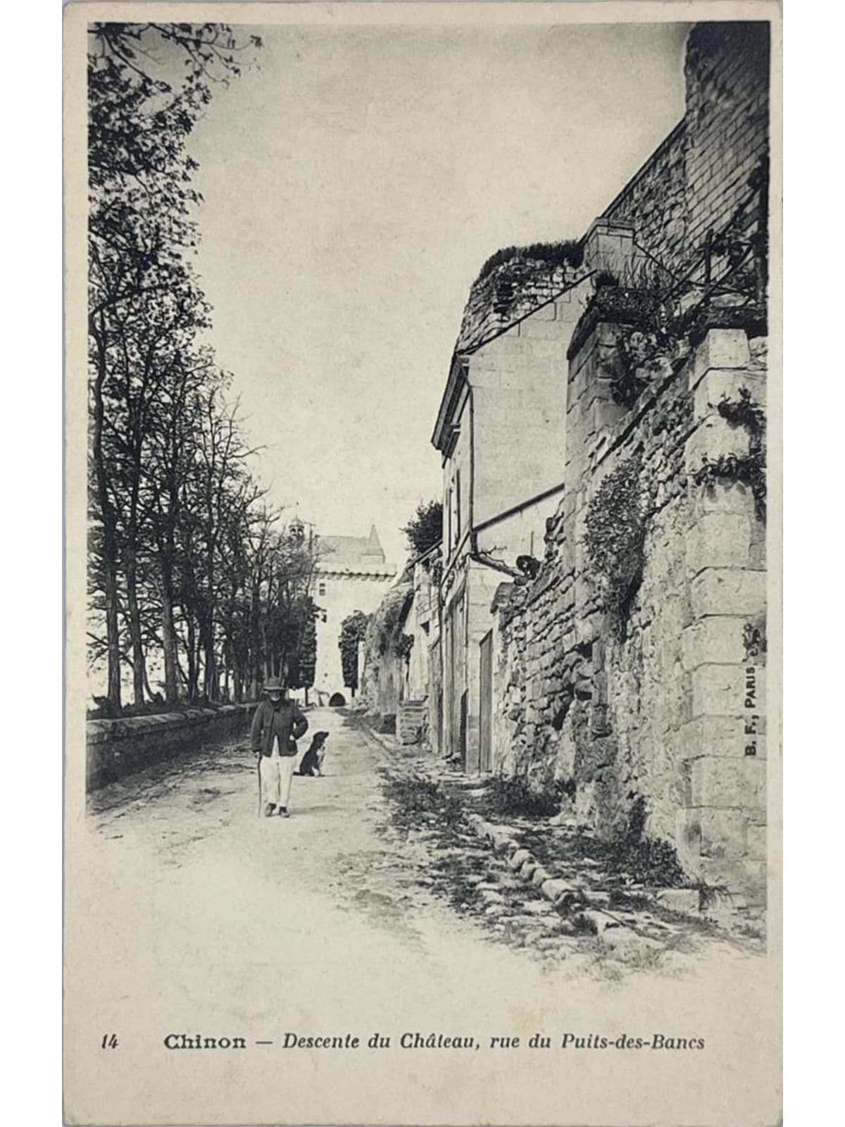 Recto de la carte postale