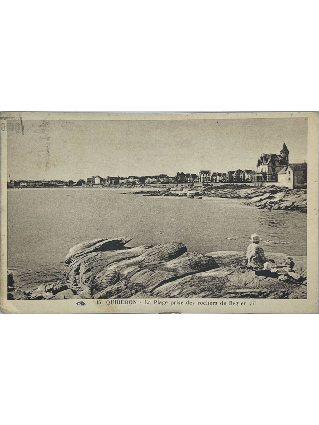 Recto de la carte postale