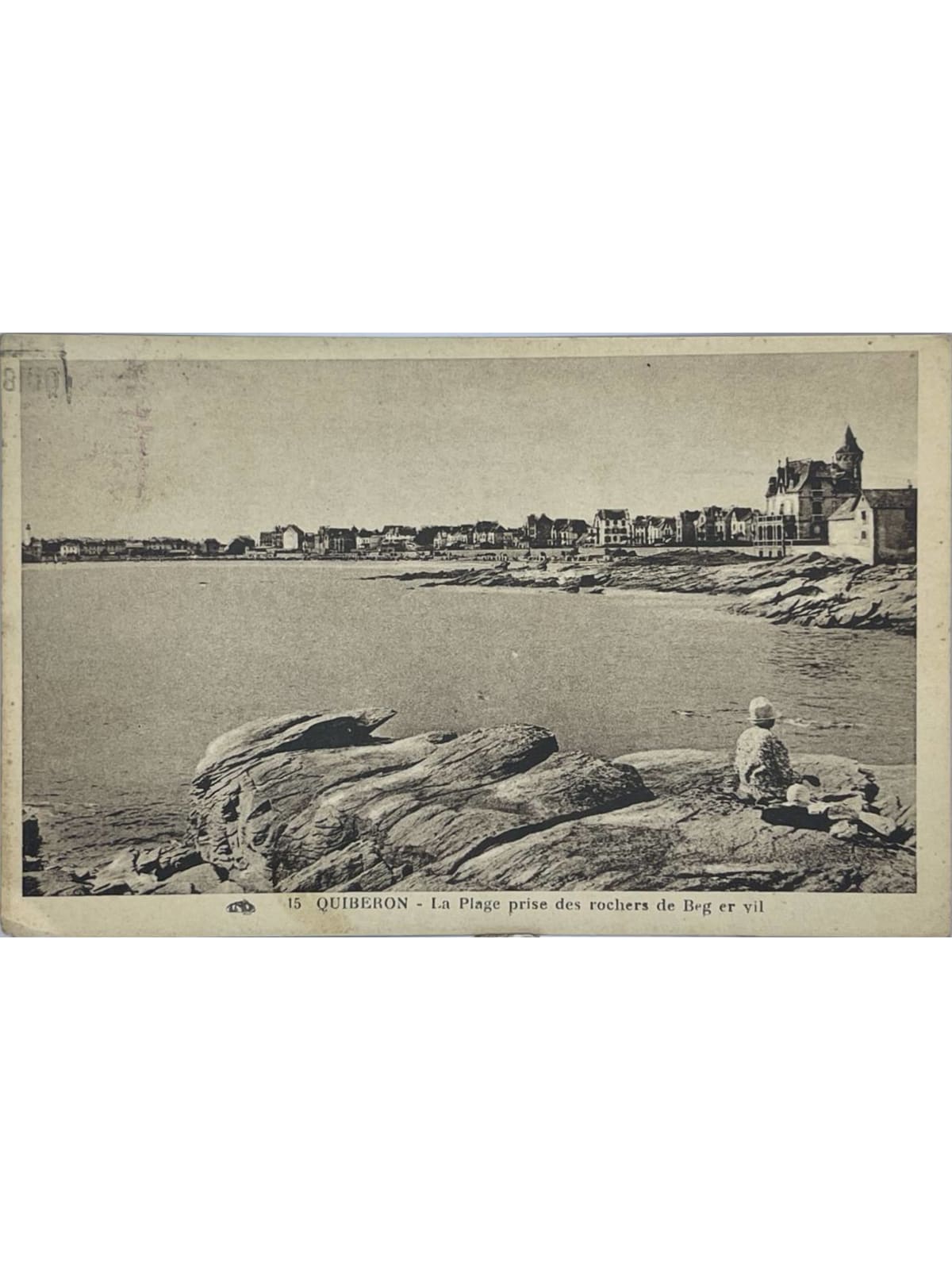 Recto de la carte postale