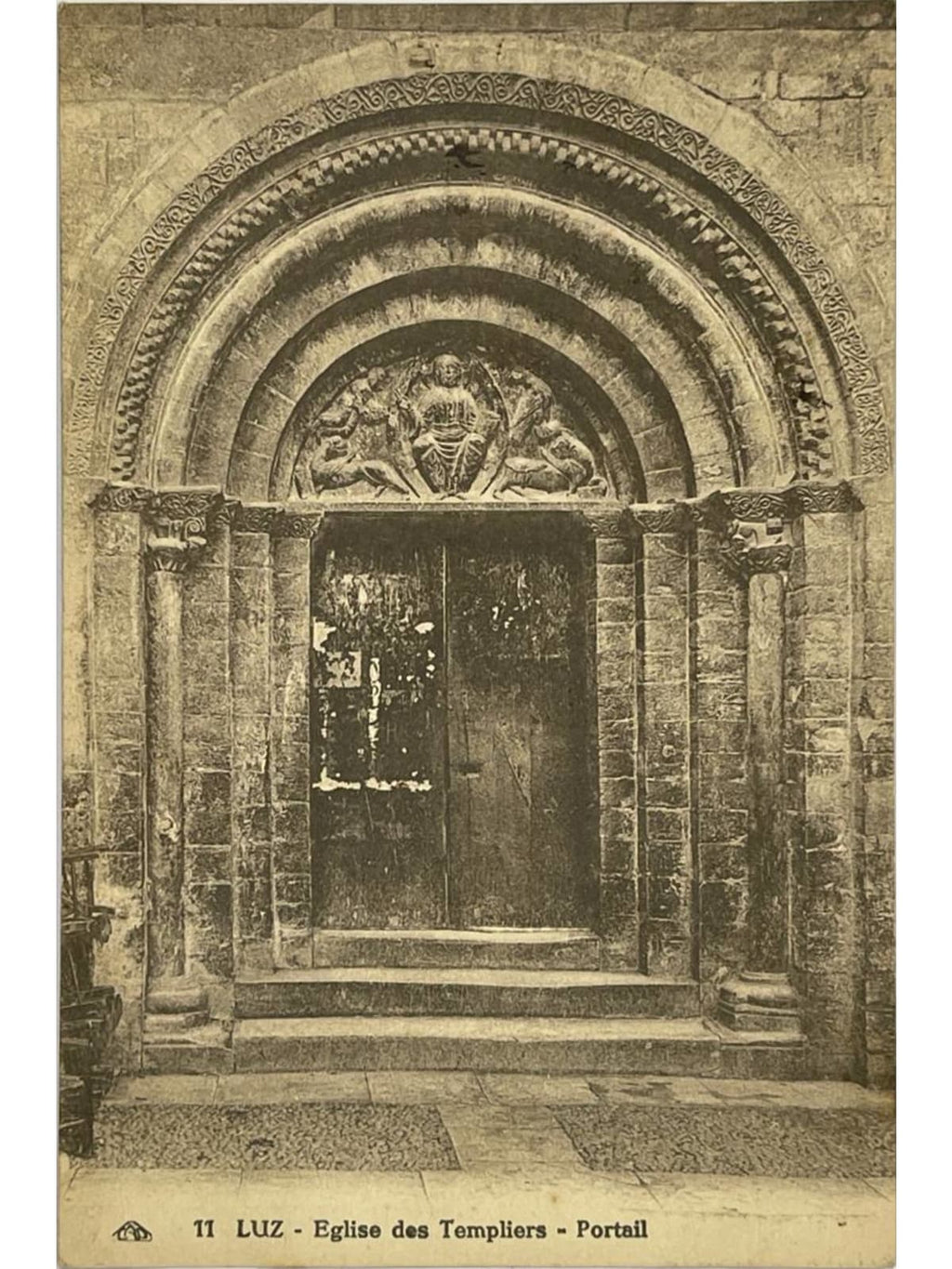 Recto de la carte postale
