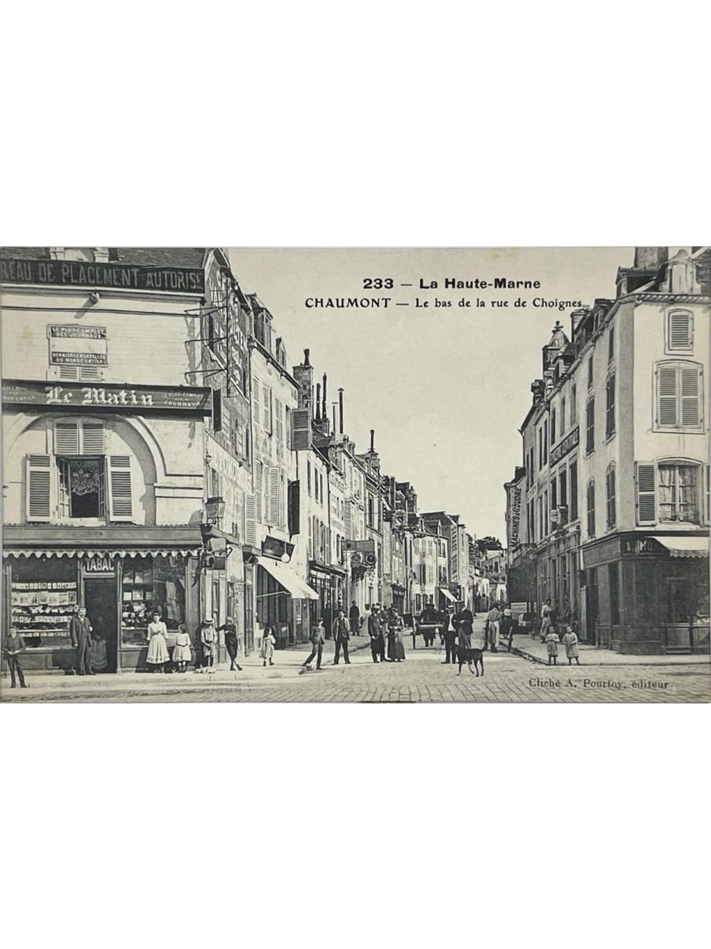 Recto de la carte postale
