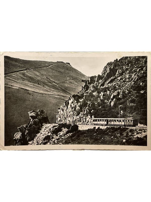 Saint-Jean-de-Luz – La Rhune, train à crémaillère à La Brèche – CPSM 1954