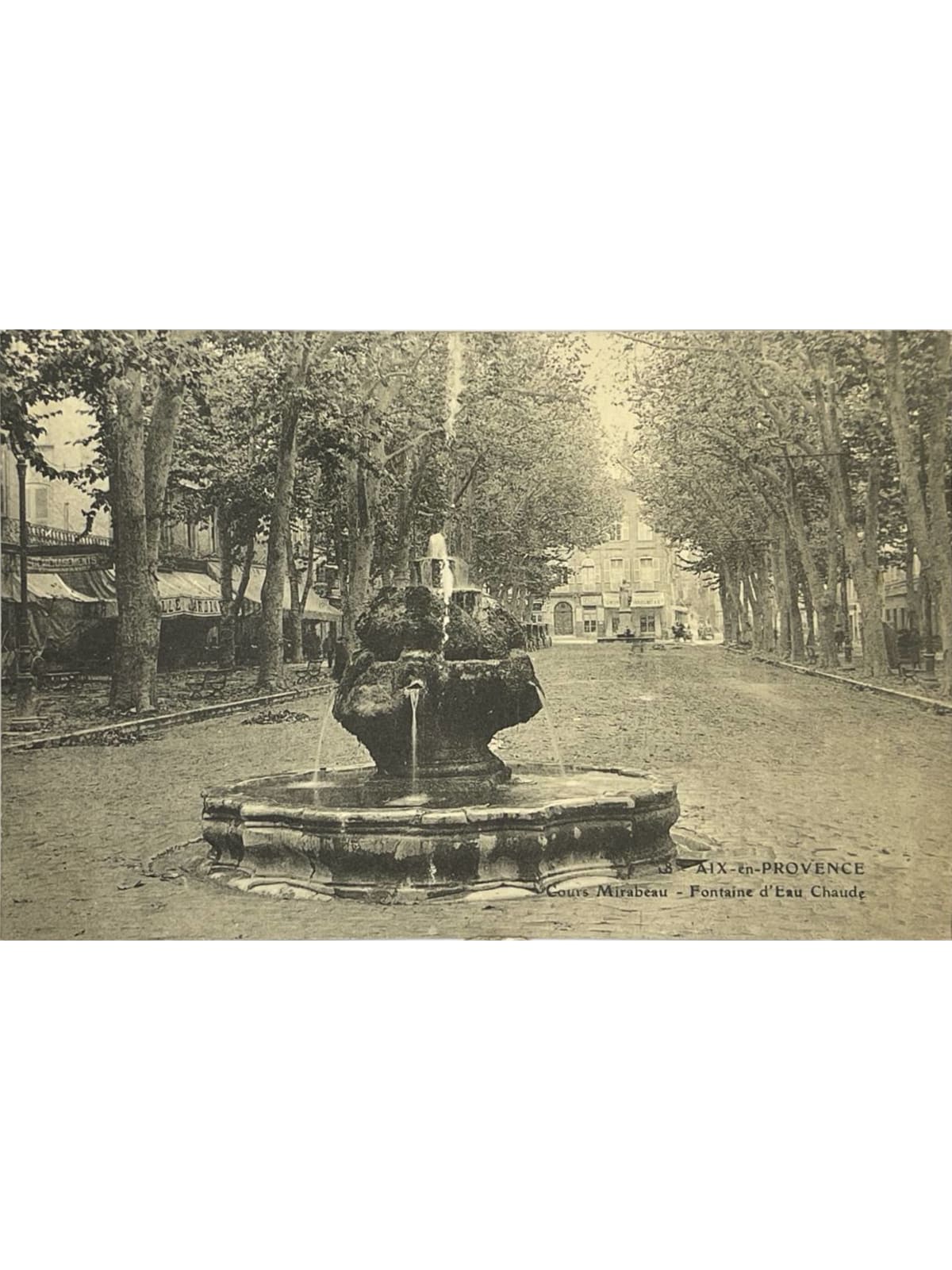 Recto de la carte postale