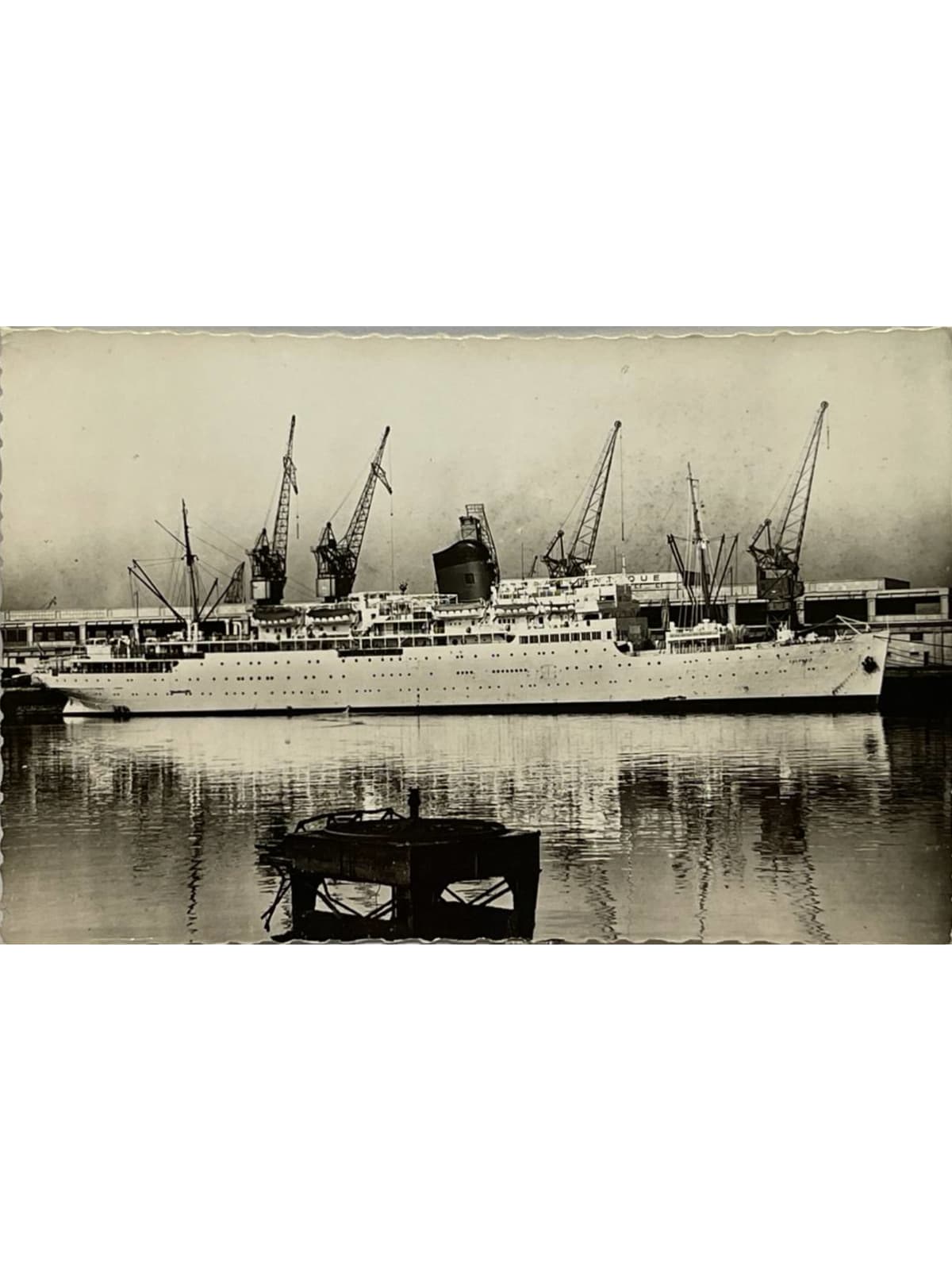Recto de la carte postale