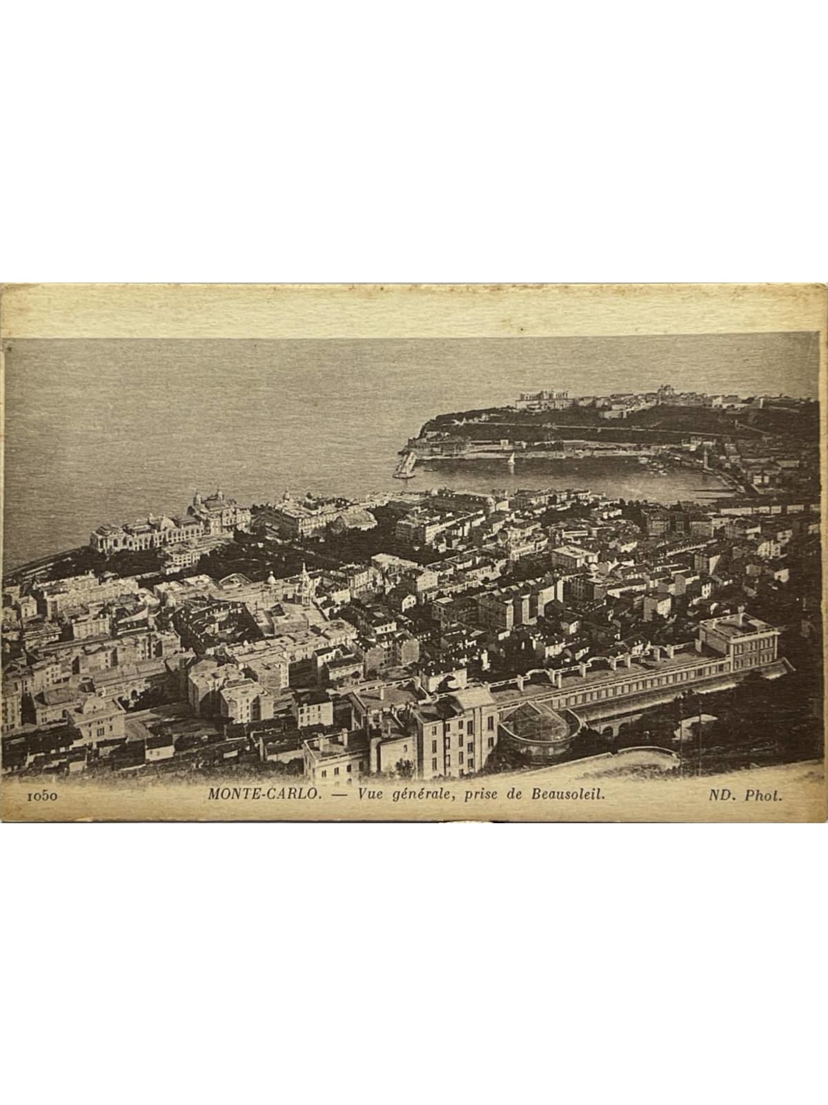 Recto de la carte postale
