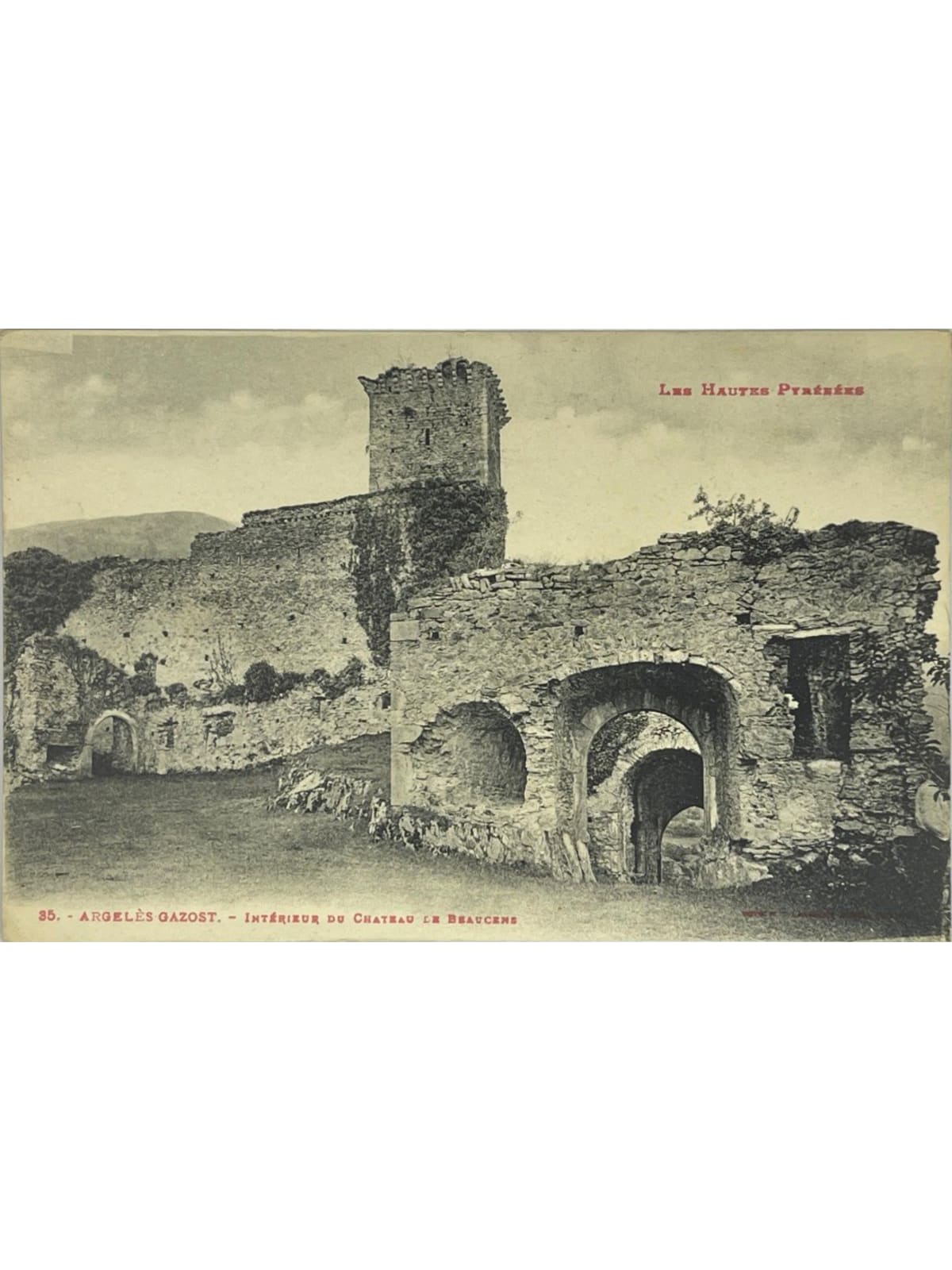 Recto de la carte postale