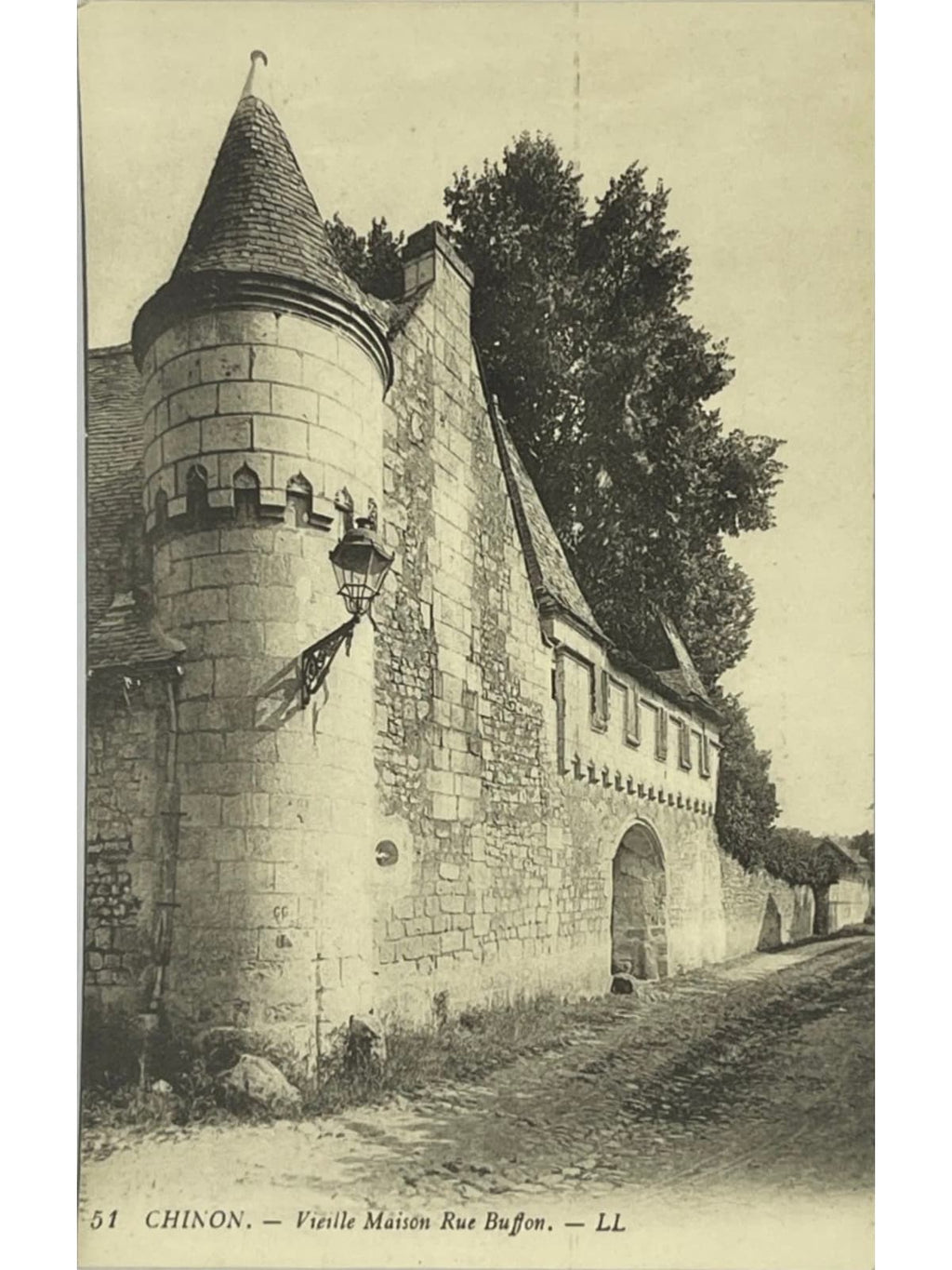 Recto de la carte postale