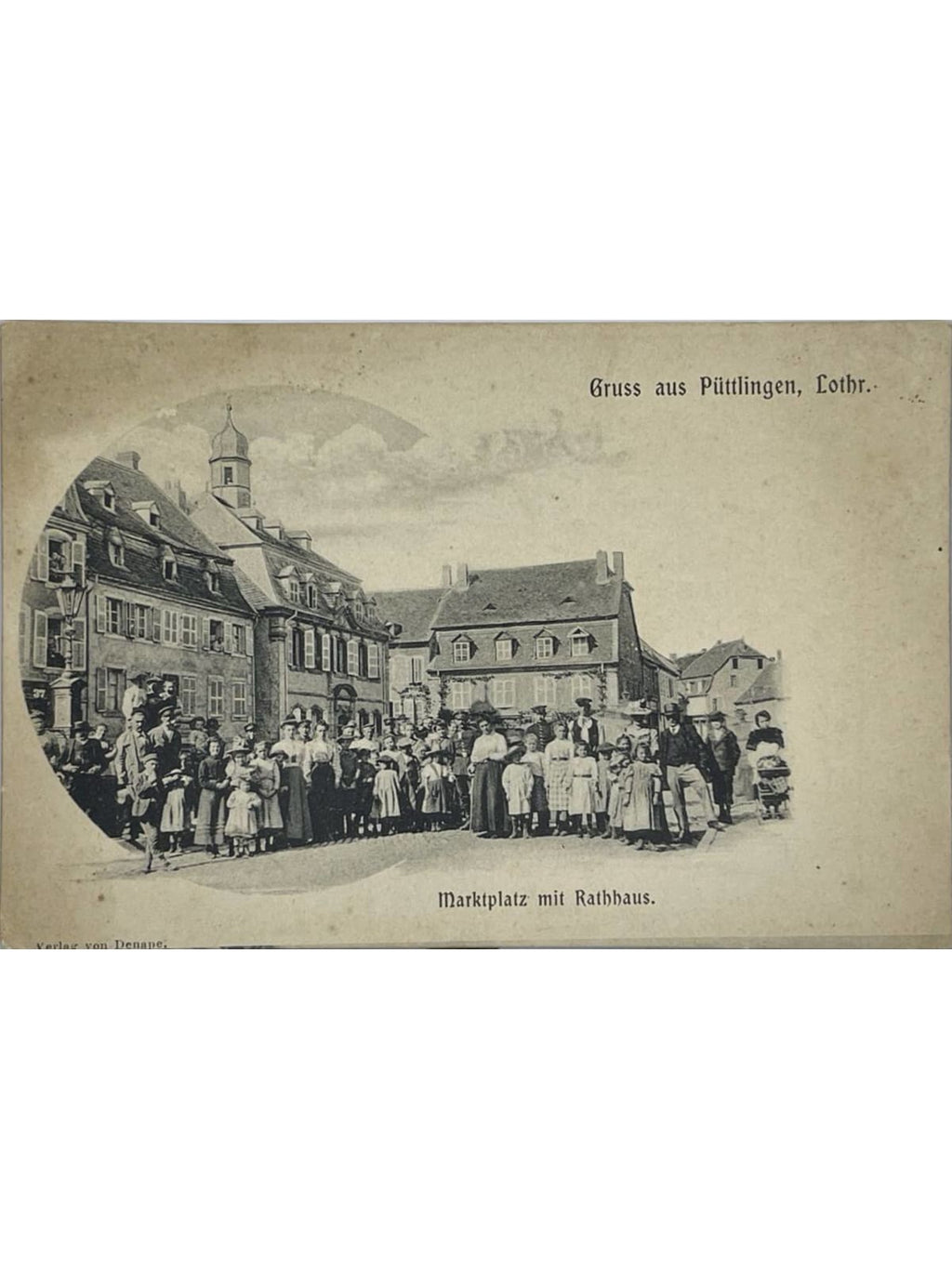 Recto de la carte postale