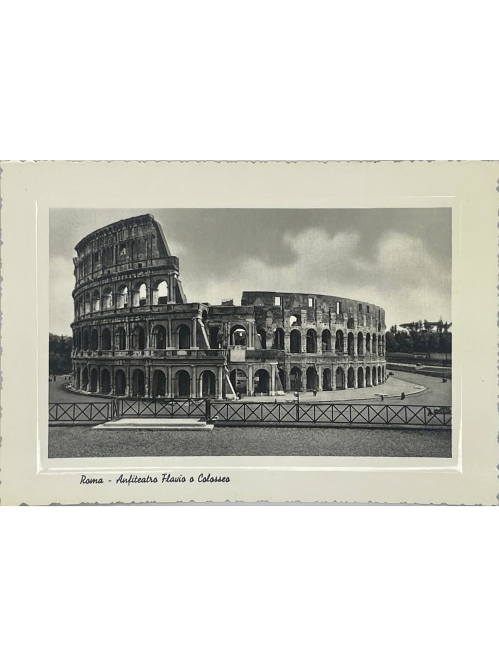 Recto de la carte postale
