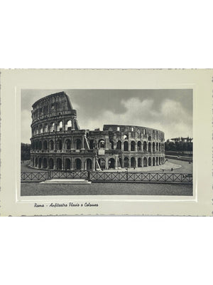 Rome – Le Colisée, amphithéâtre Flavien – Carte postale ancienne
