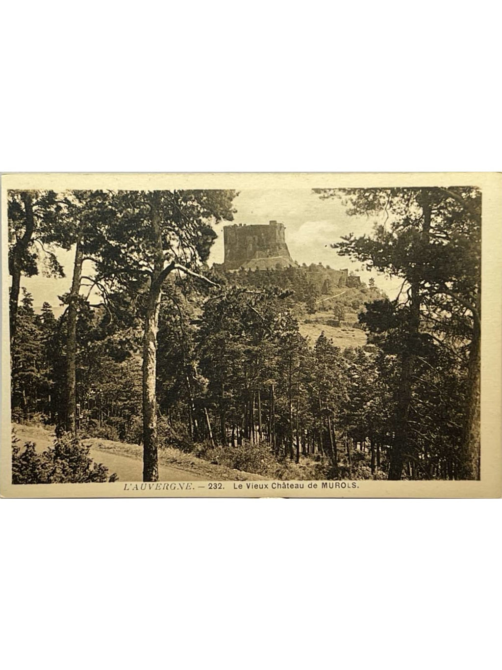 Recto de la carte postale