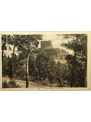 Murol (Puy-de-Dôme) – Le vieux château – CPA n° 232