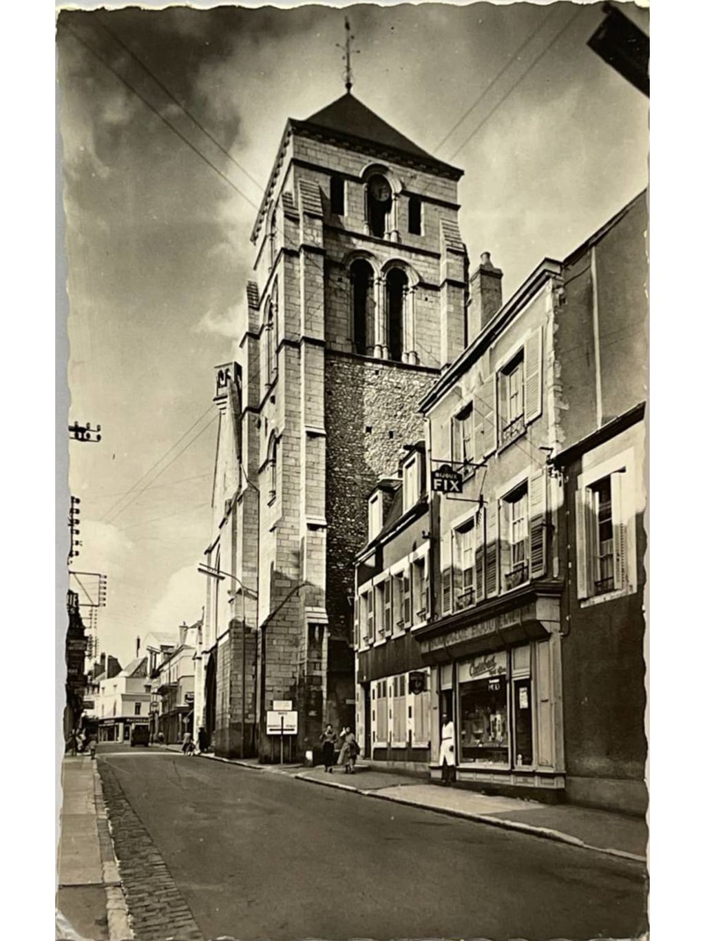 Recto de la carte postale