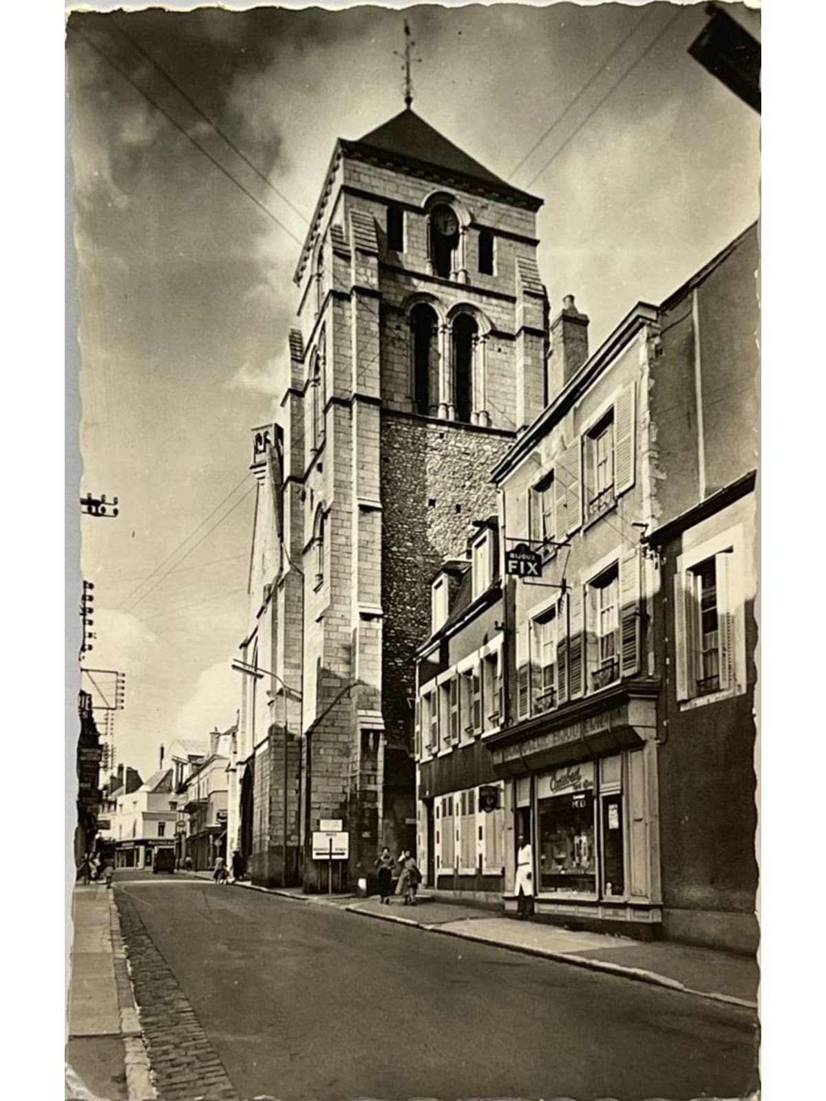 Recto de la carte postale