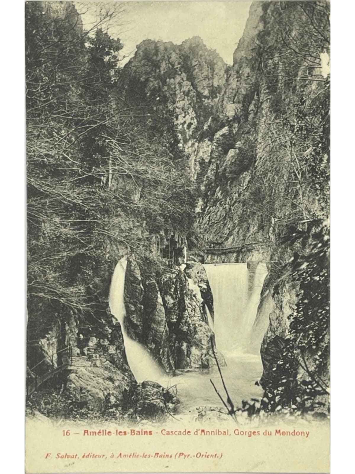 Recto de la carte postale