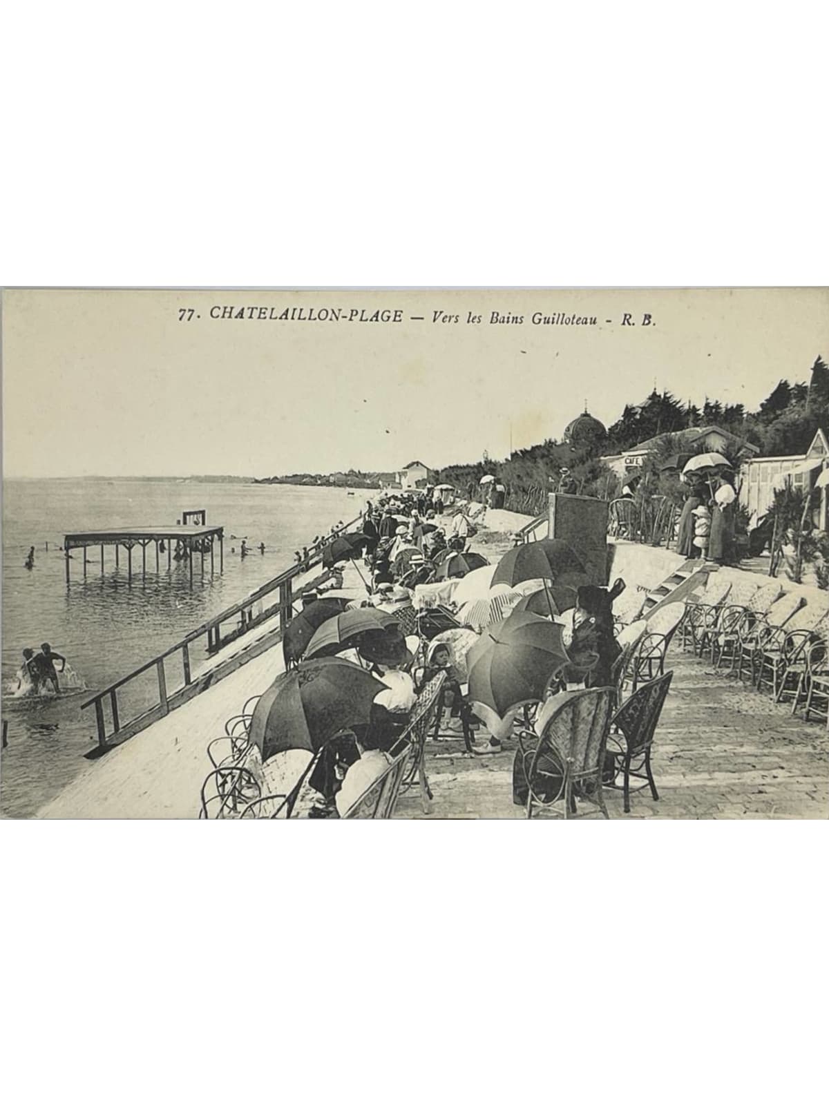 Recto de la carte postale