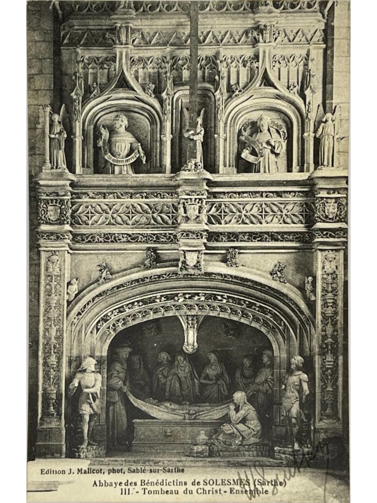 Recto de la carte postale