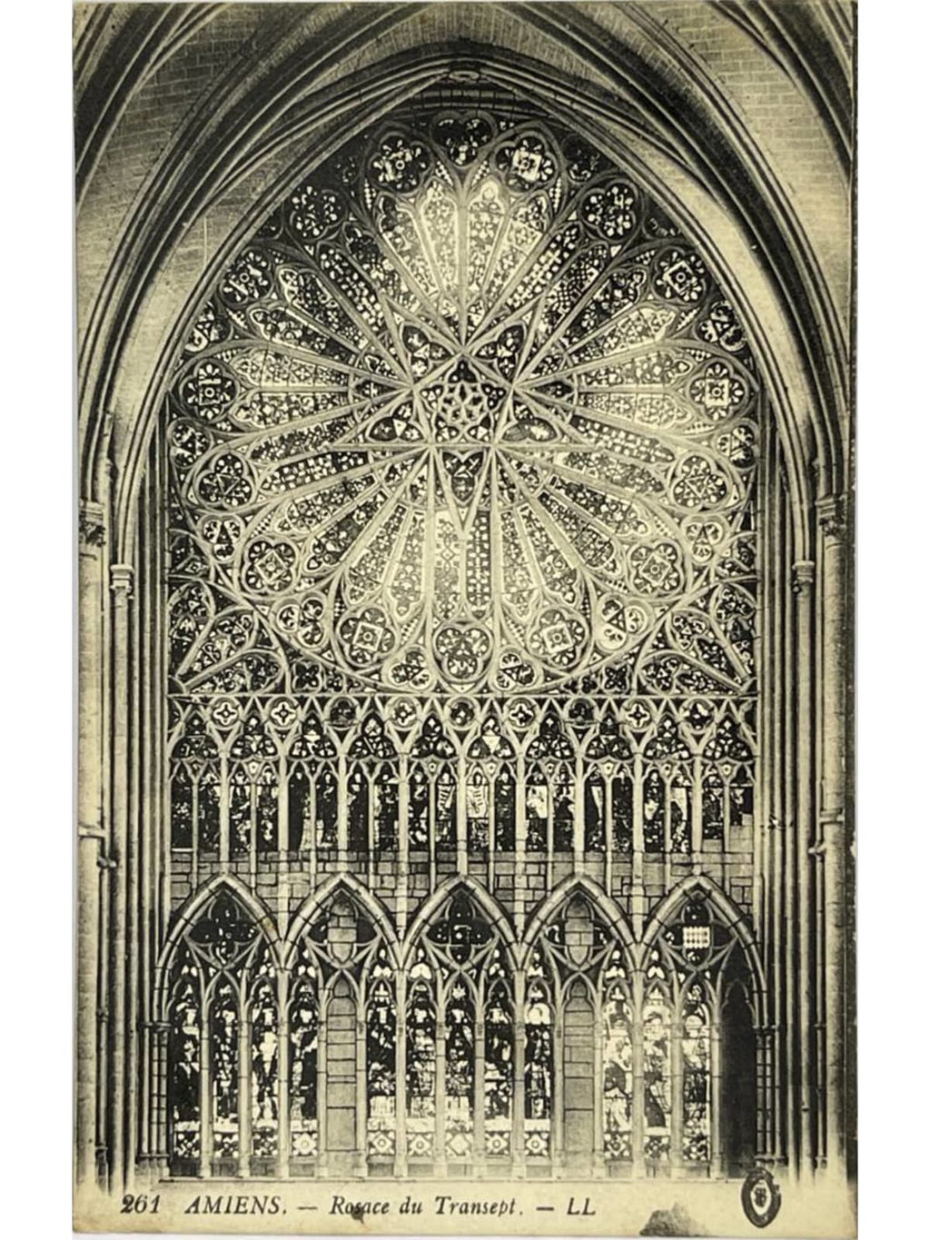 Recto de la carte postale