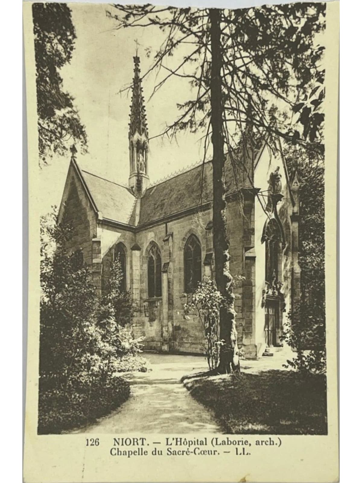 Recto de la carte postale
