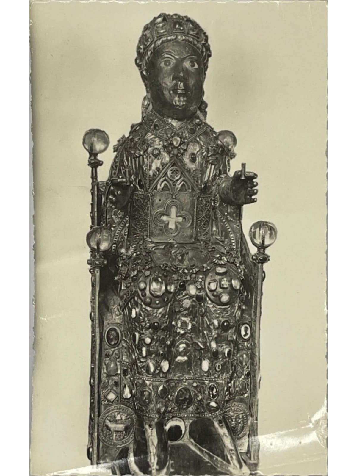 Recto de la carte postale