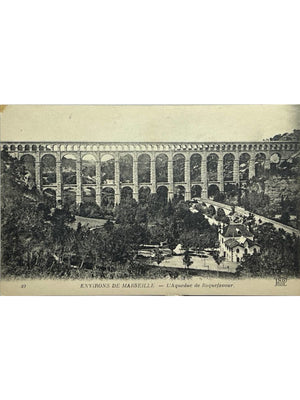 Ventabren – Aqueduc de Roquefavour près de Marseille – CPA Neurdein