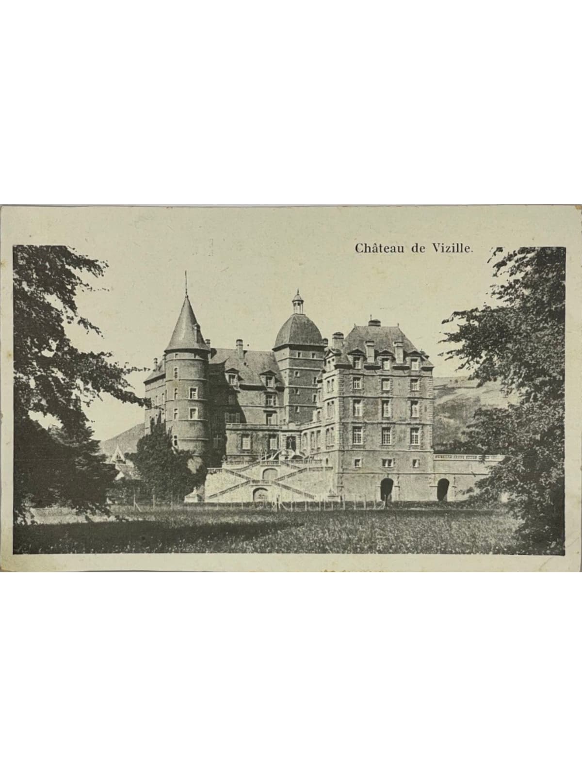 Recto de la carte postale