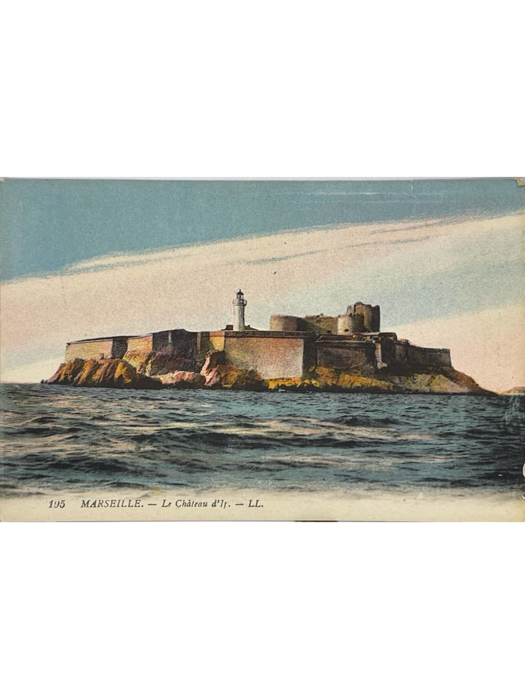 Recto de la carte postale