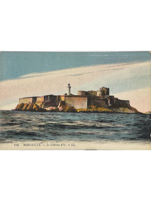Marseille – Château d'If – CPA colorisée n° 195, Lévy Fils