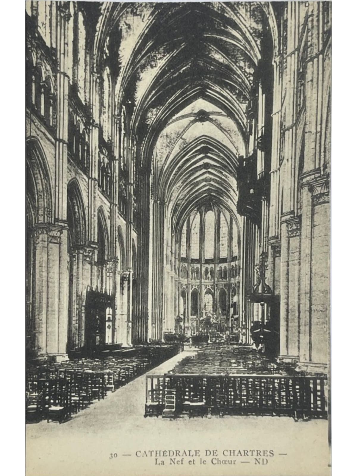 Recto de la carte postale
