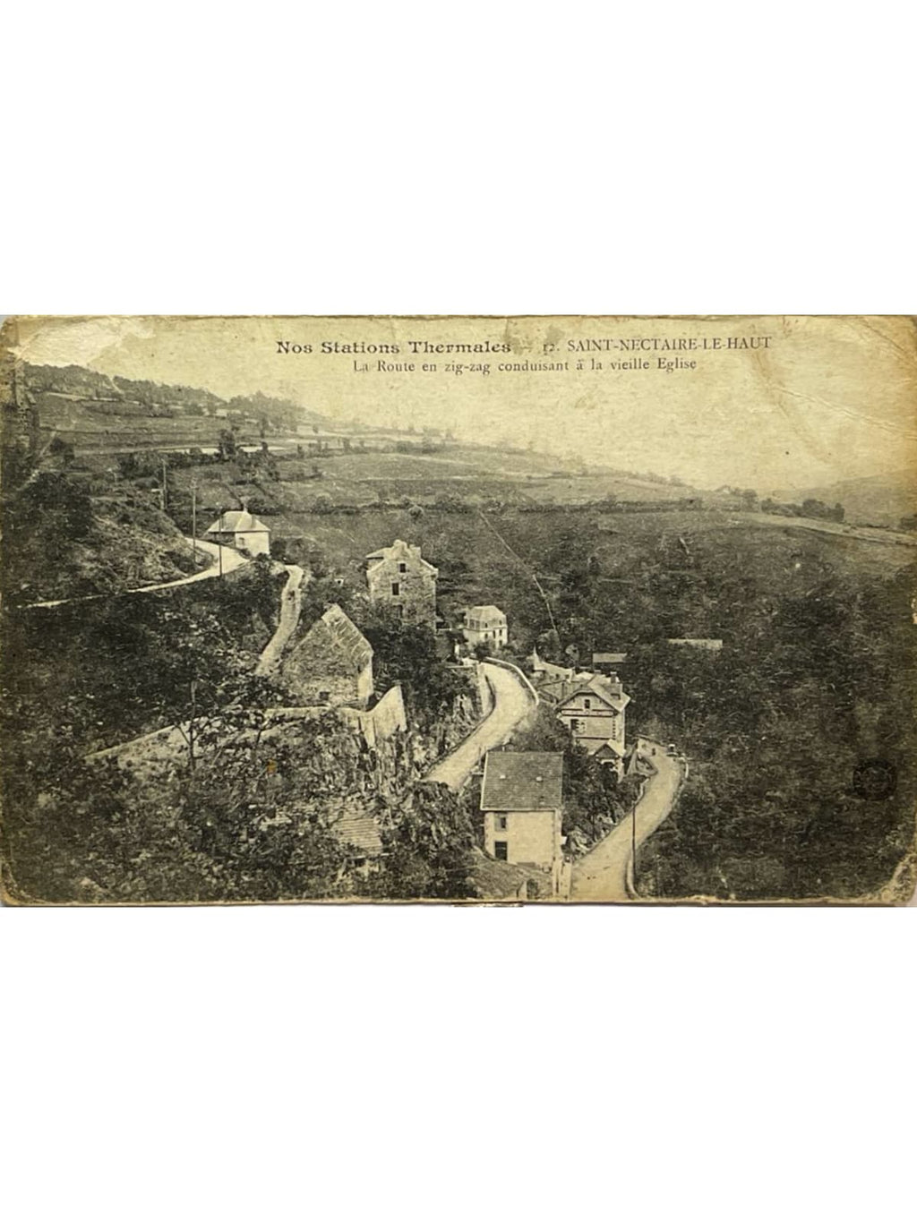 Recto de la carte postale