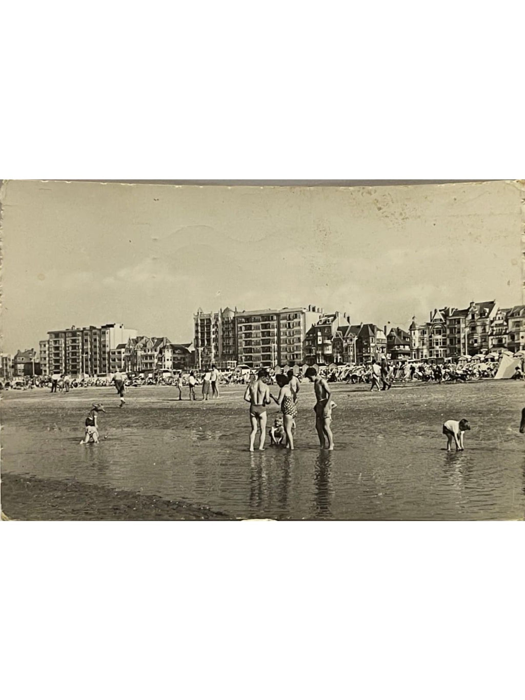 Recto de la carte postale