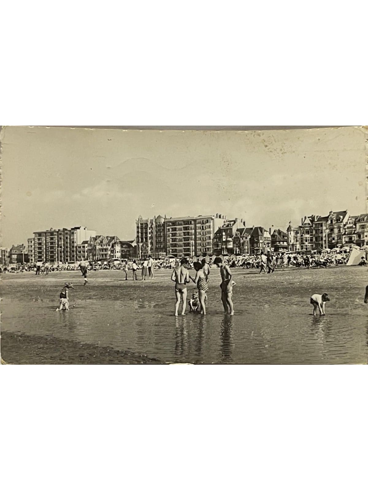 Recto de la carte postale