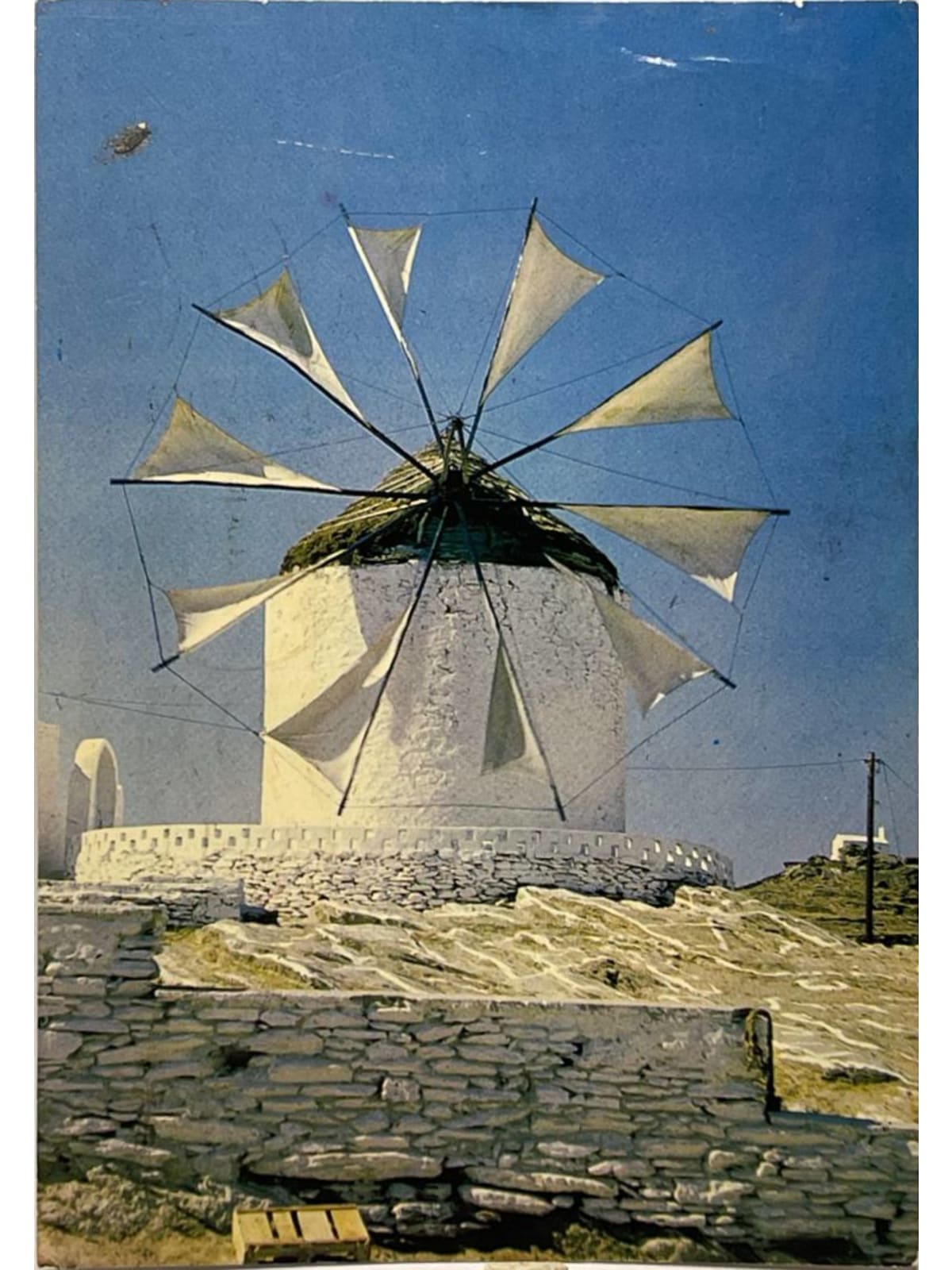 Recto de la carte postale