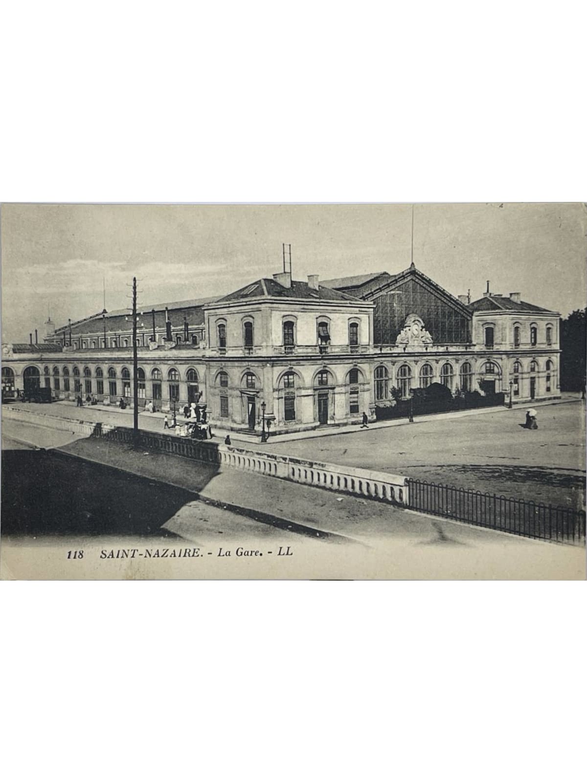 Recto de la carte postale