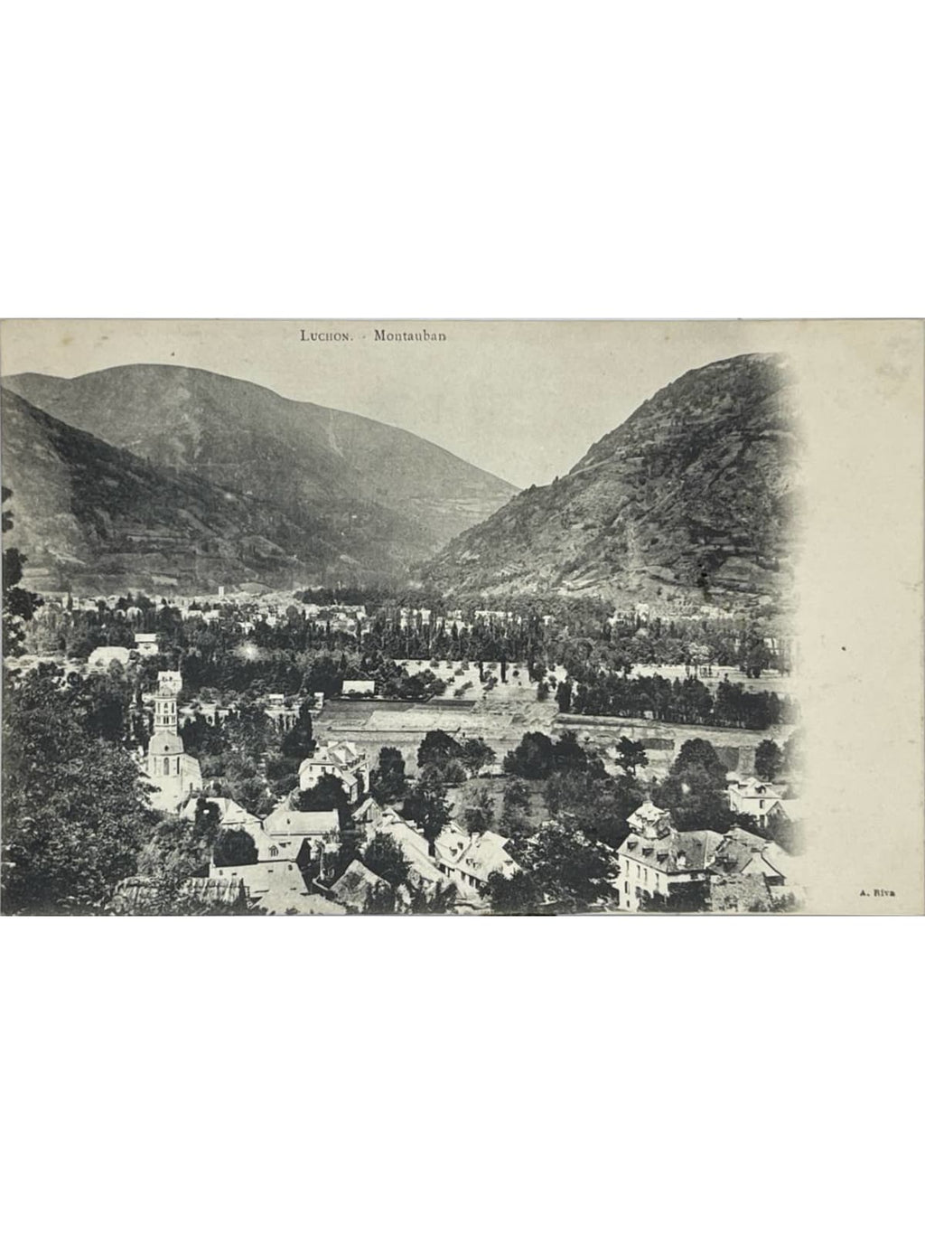 Recto de la carte postale