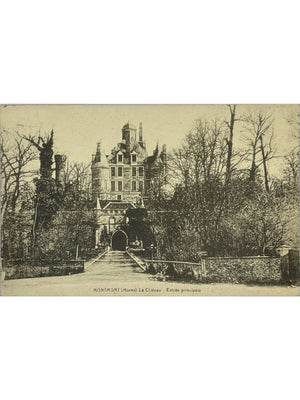 Montmort-Lucy – Château de Montmort, entrée principale – CPA