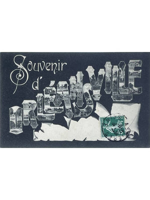 Orléansville (Algérie) – Carte souvenir multivues – CPA ancienne