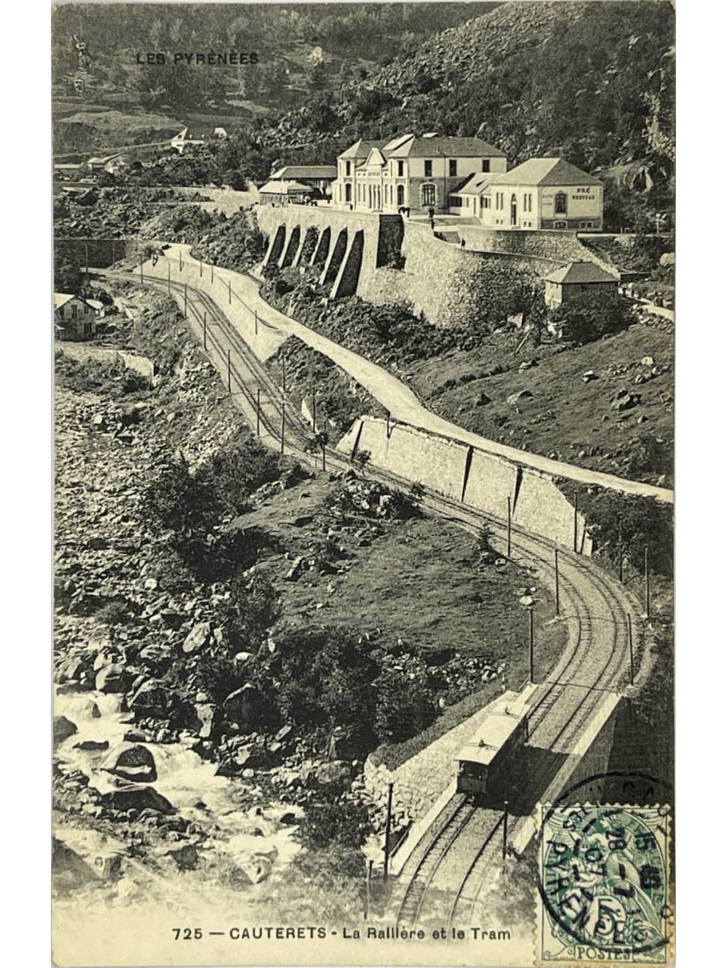 Recto de la carte postale