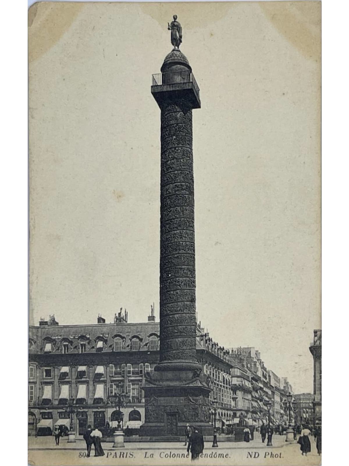 Recto de la carte postale