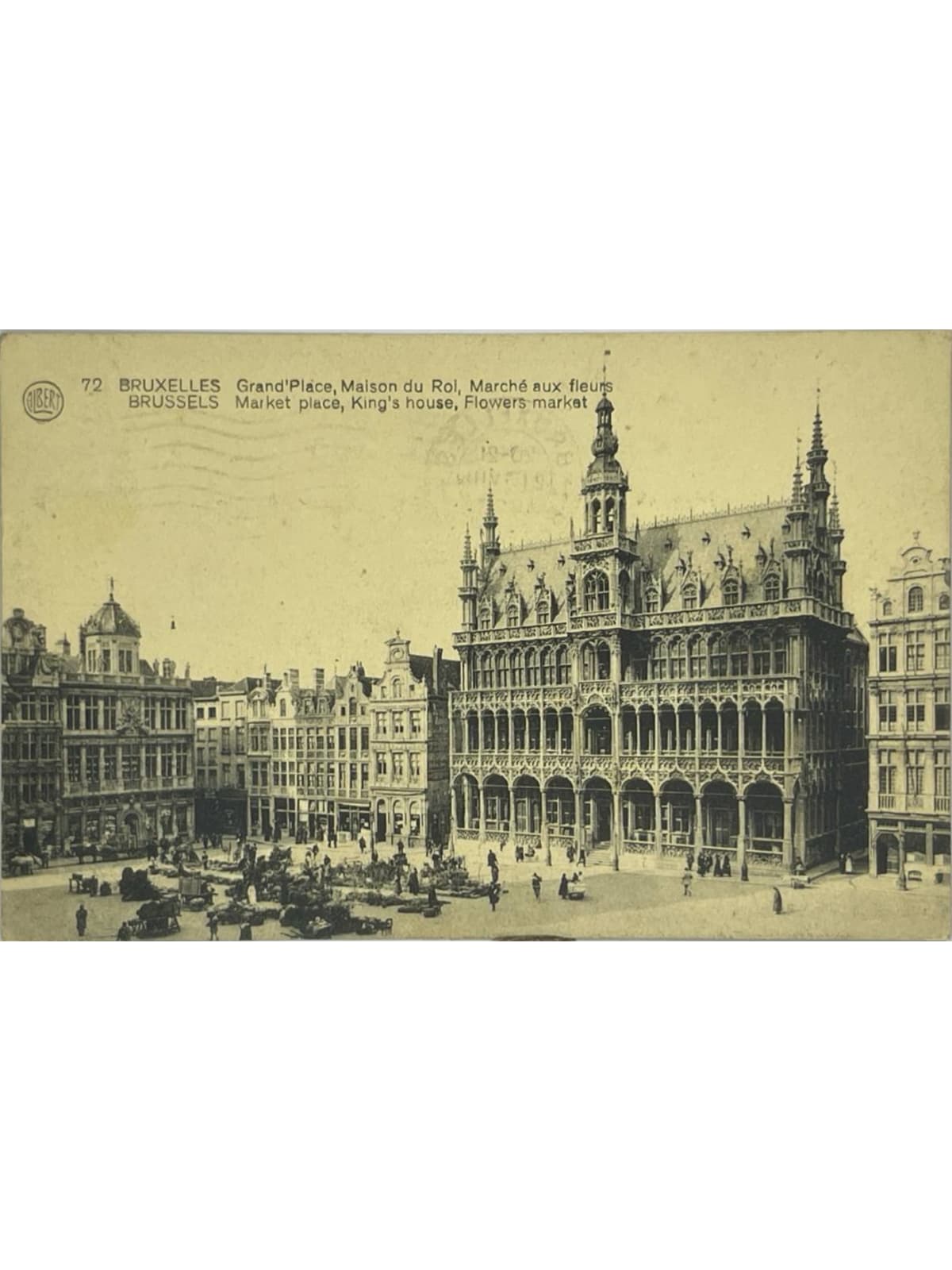 Recto de la carte postale
