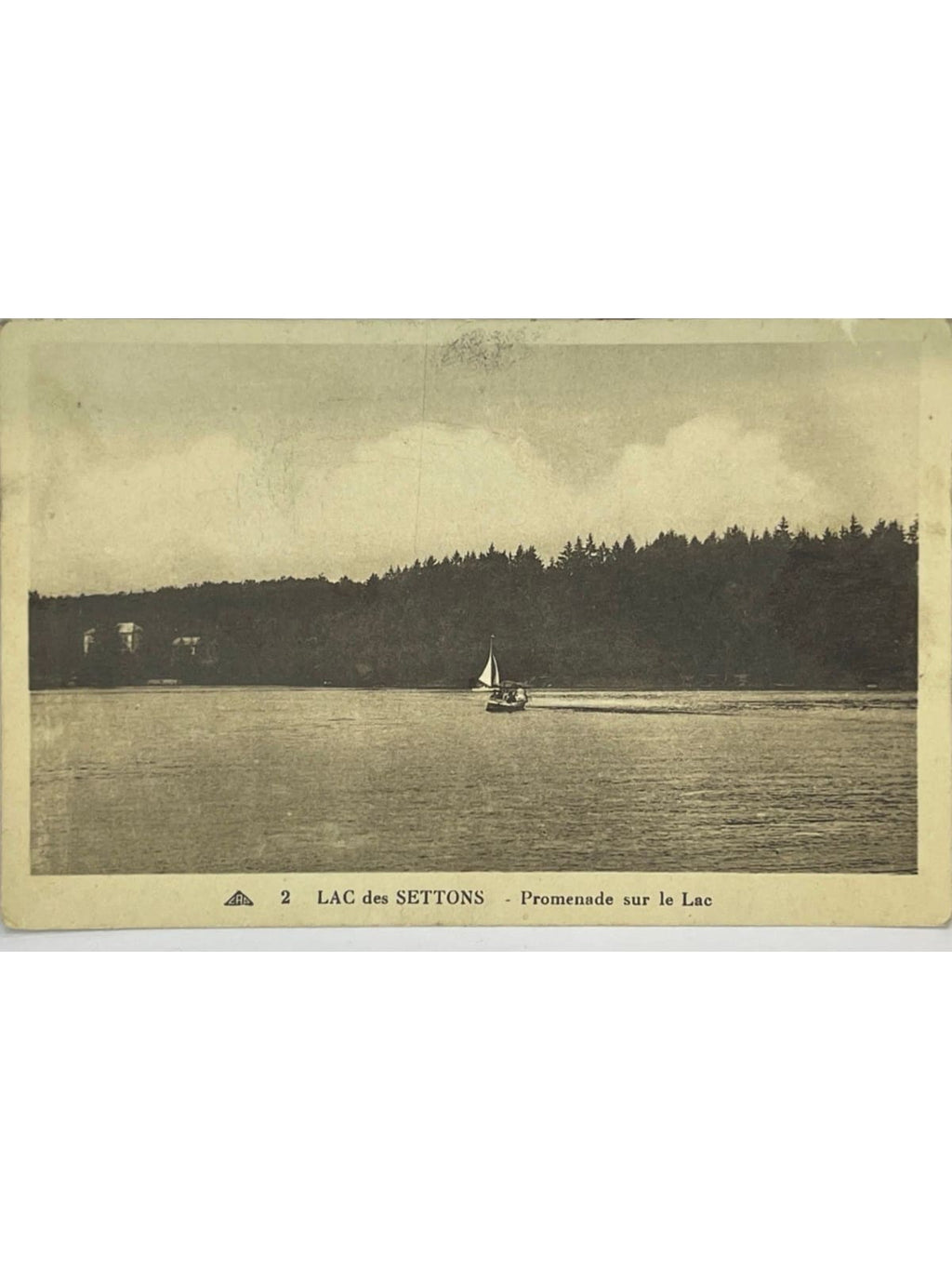 Recto de la carte postale