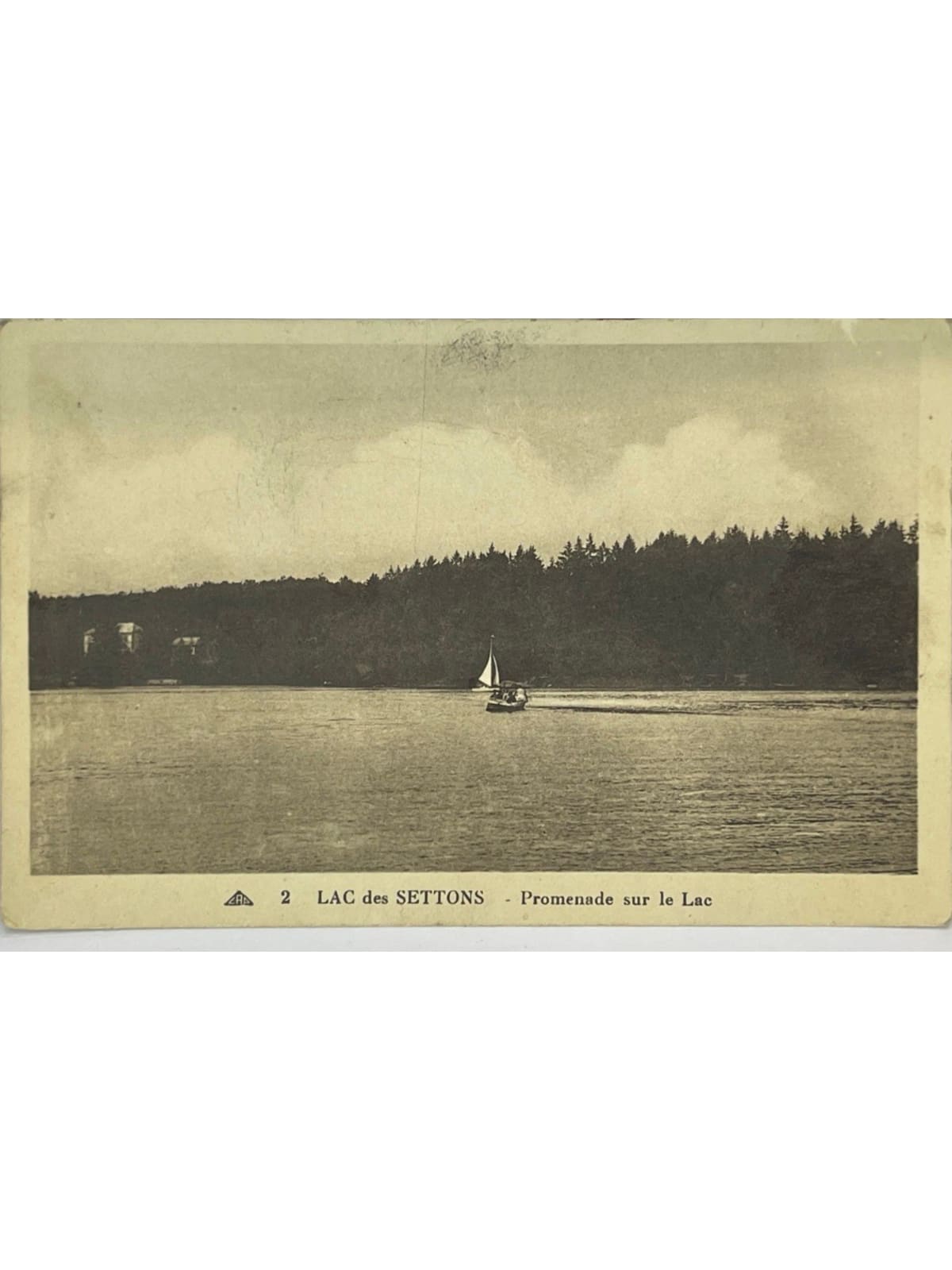 Recto de la carte postale