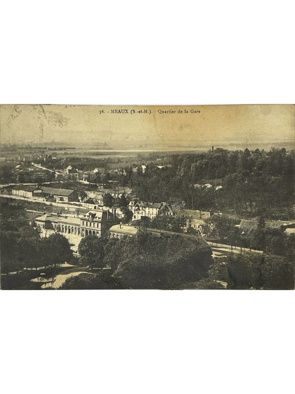 Recto de la carte postale