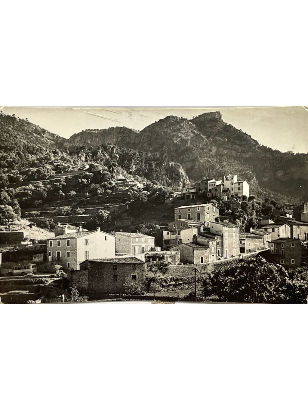 Recto de la carte postale