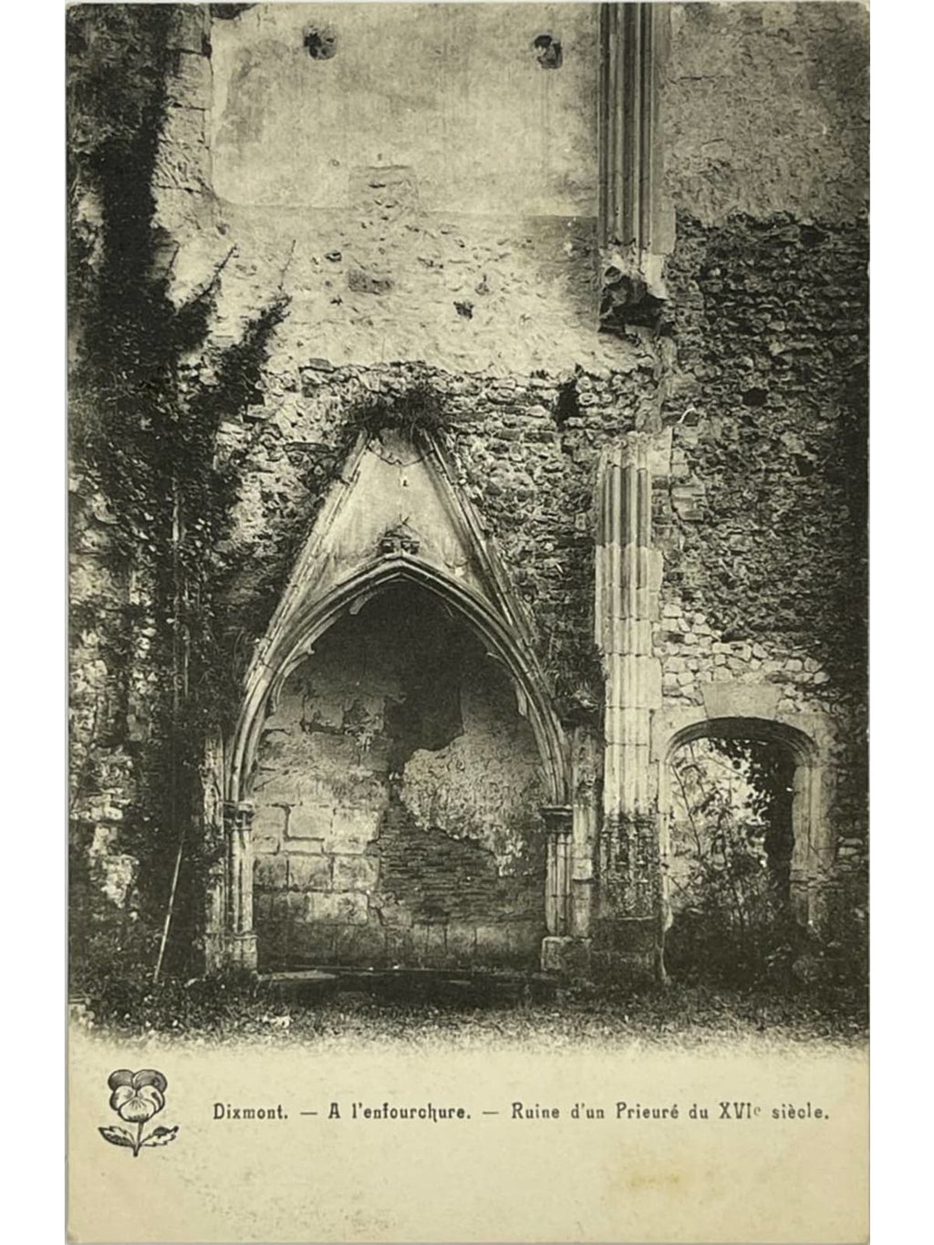 Recto de la carte postale