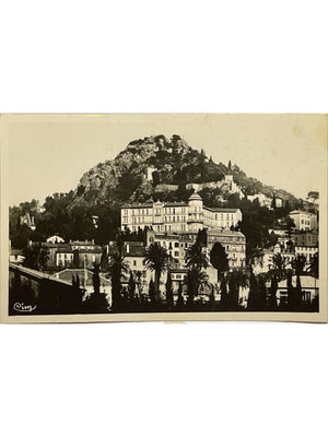 Carte postale – Hyères (Var) – Panorama de la ville et du château – CIM